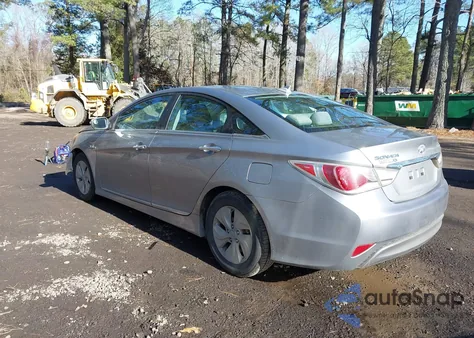 2014 Hyundai Sonata Hybrid z USA, uszkodzony, nr VIN KMHEC4A41EA116701